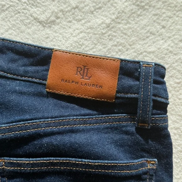 Lauren Ralph Lauren Dark Wash Skinny Jeans – Size 6 - Picture 9 of 10
